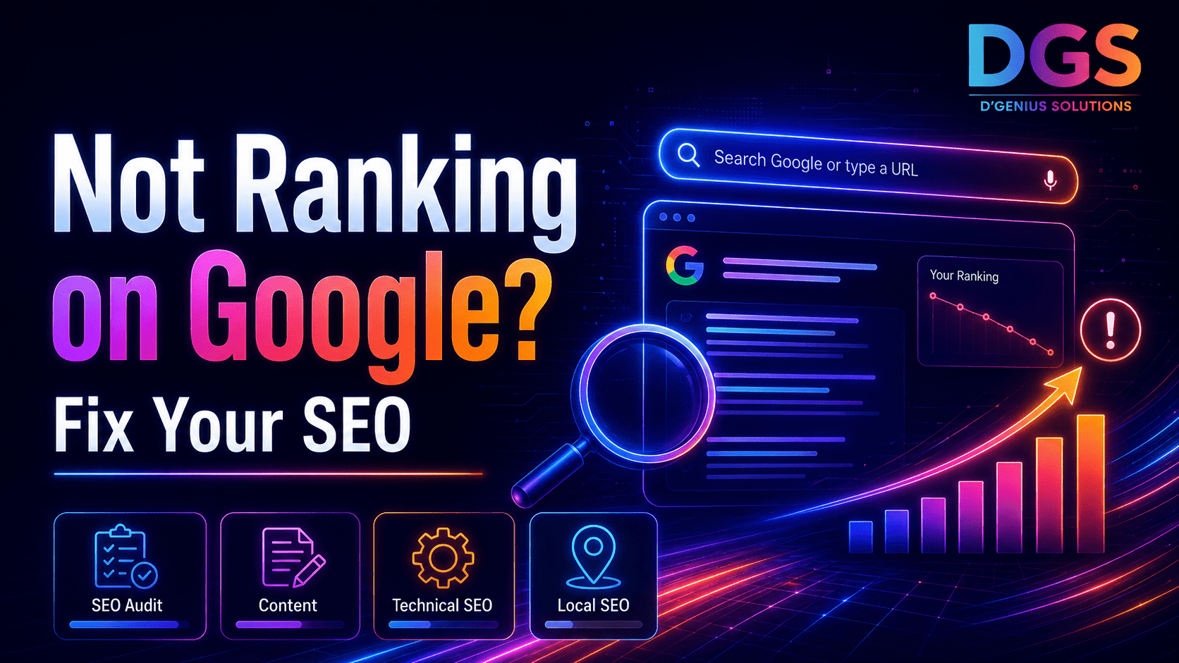 why your business is not ranking on Google SEO audit guide