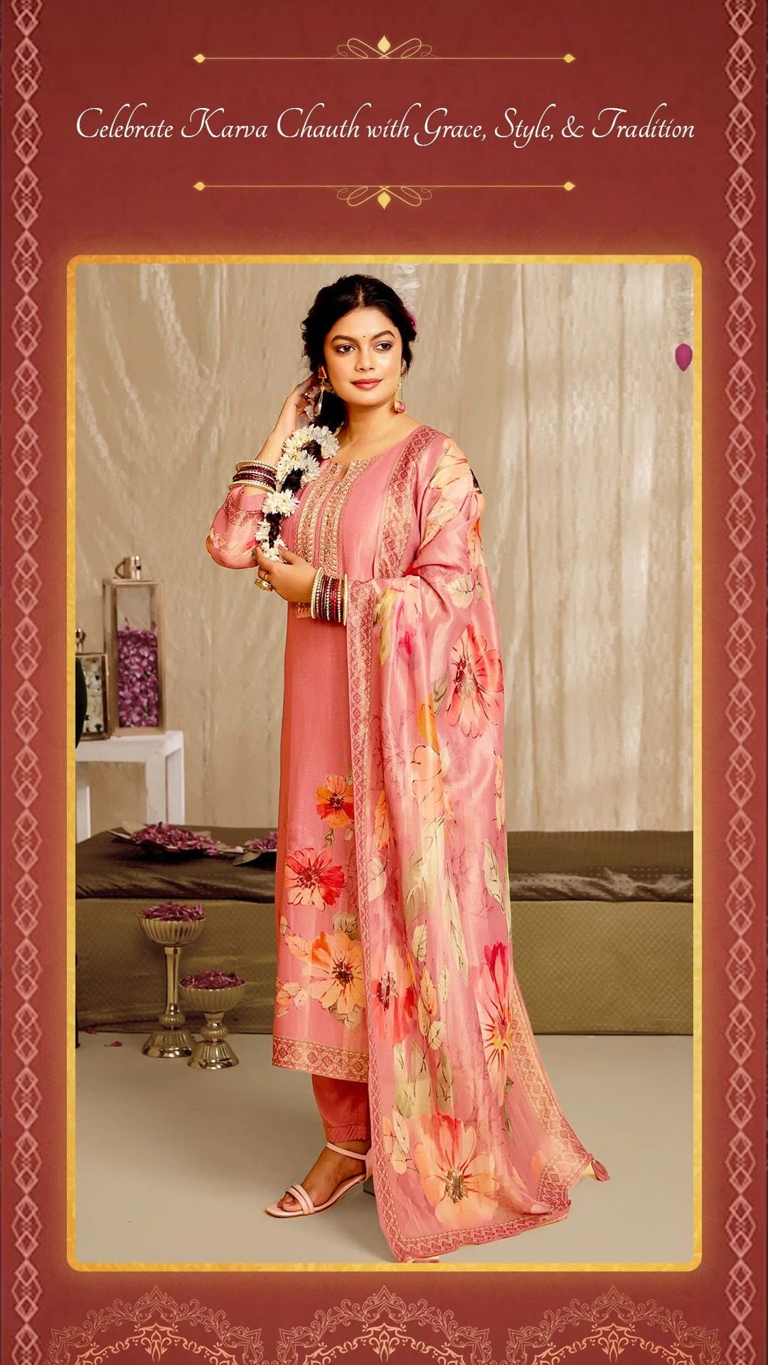 Karva chauth Story saree_New