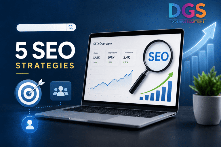 SEO strategies to improve rankings and generate business leads