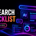 AI Search Checklist 2026 website optimization guide